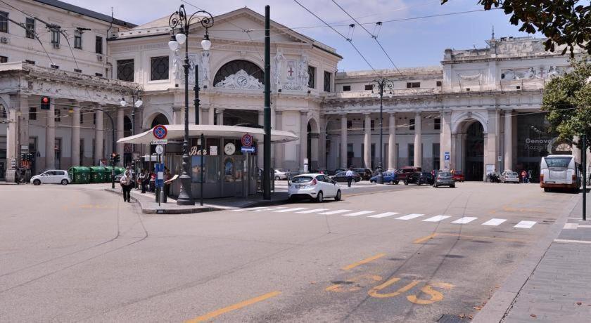 Delfino Blue Hotel Genoa Bagian luar foto